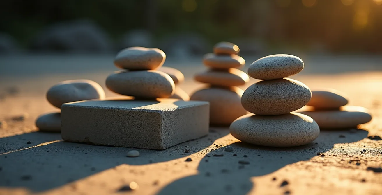 Vergleich zwischen einer dynamischen Wellenform mit deutlichen Spitzen und Tälern und einer überkomprimierten 'Wurstwellenform'.